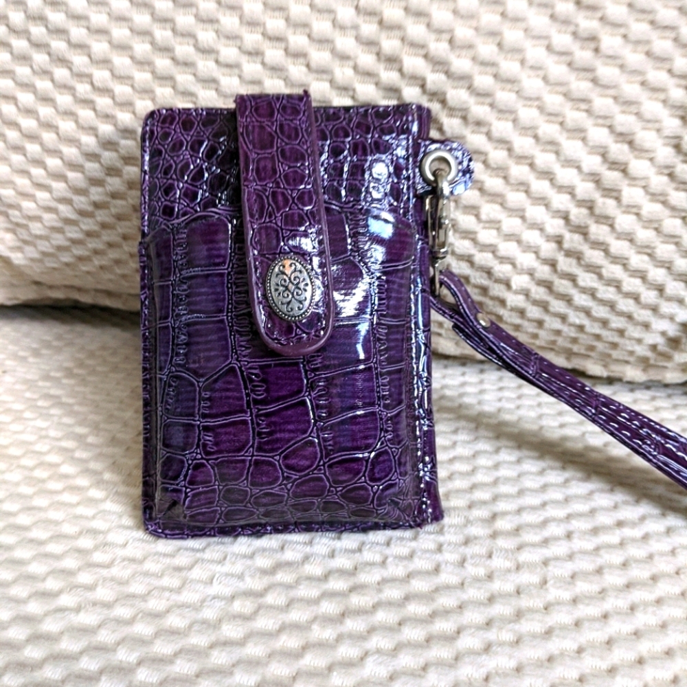 Metropolitan Purple Cell Phone Wristlet